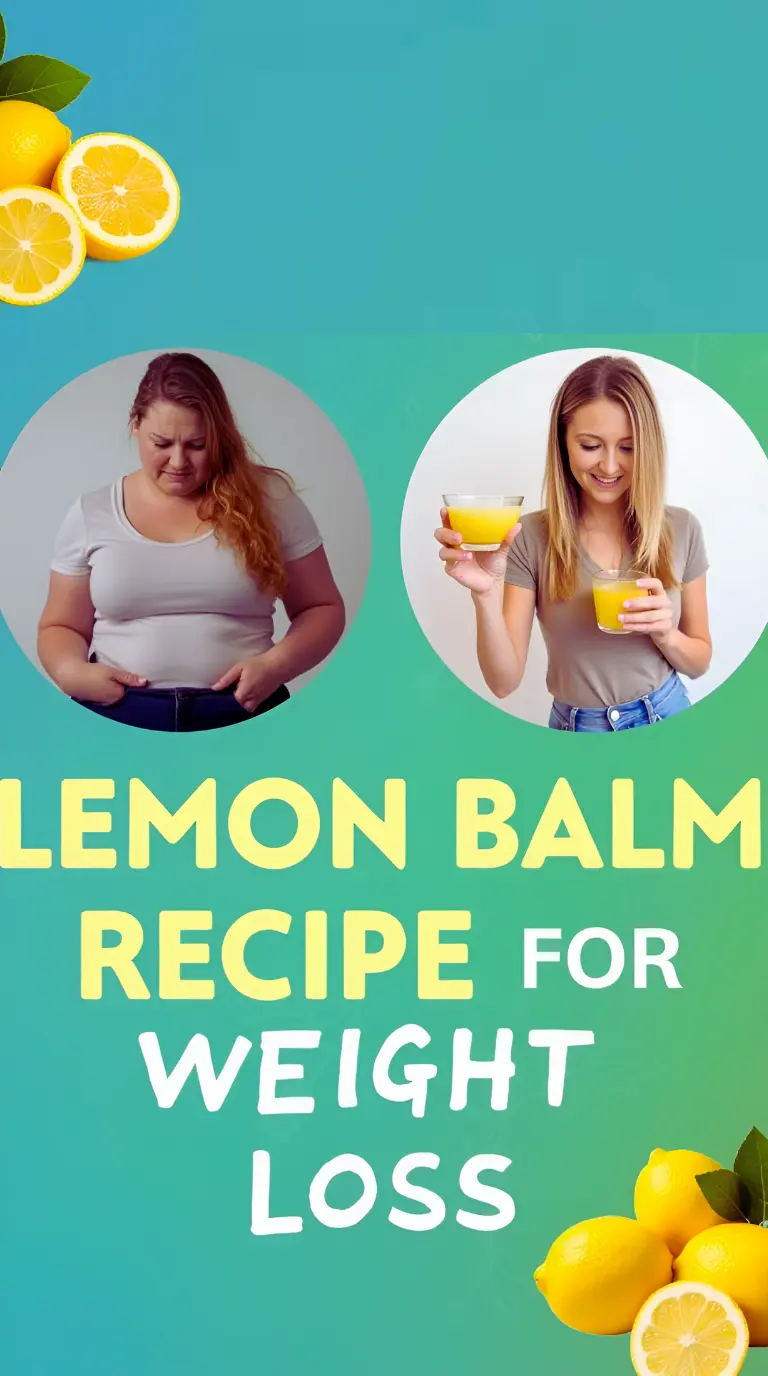 lemon balm recipe for weight loss