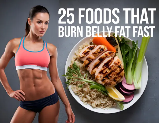 25 Foods That Burn Belly Fat Fast